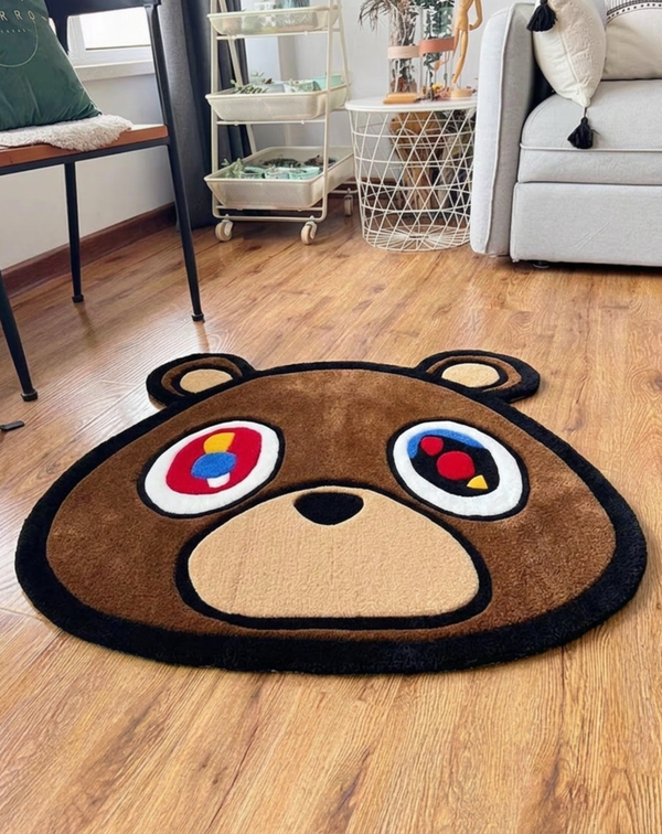 Bear Face Shaped Rug