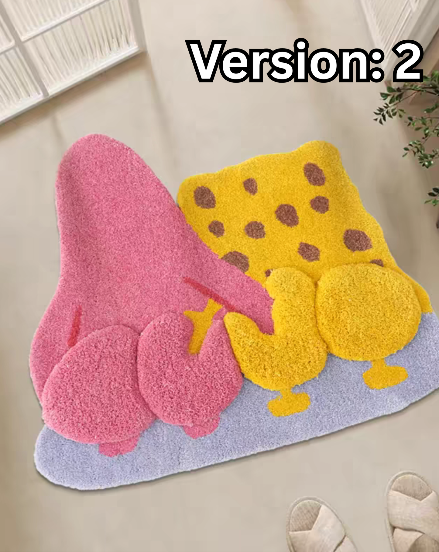 Spongebob With Patrick Rug