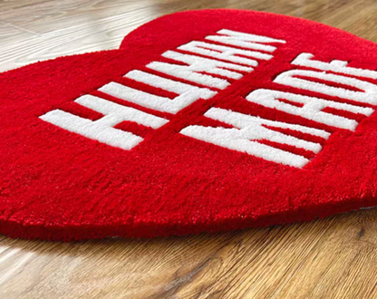 Human Made Heart Rug