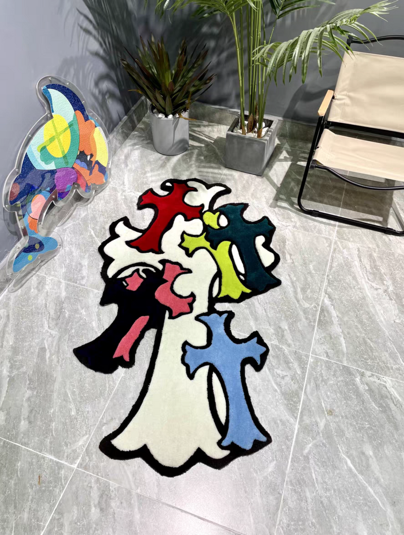 Y2K Crosses Rug