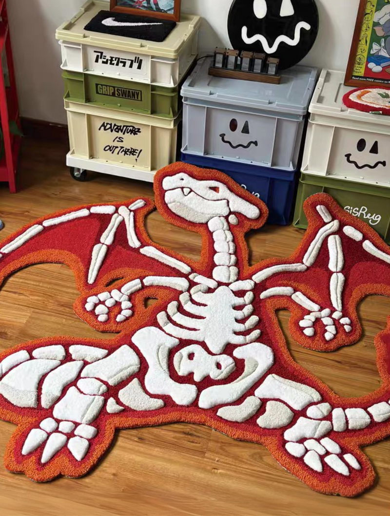 Large Charizard 3D Rug