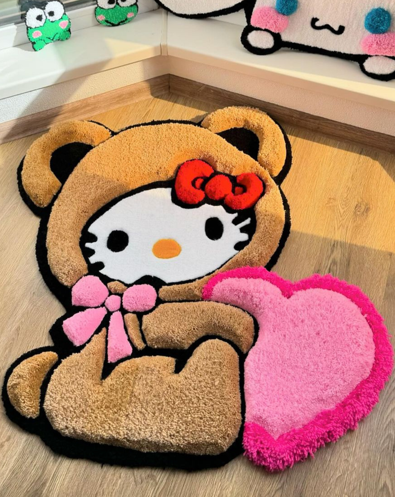 Hello Kitty Bear Rug