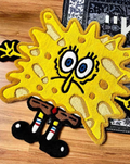 SpongeBob Meme Rug Hand Tufted Funny Anime Area Rug for Bedroom Living Room Gaming Setup Viral Meme Home Decor