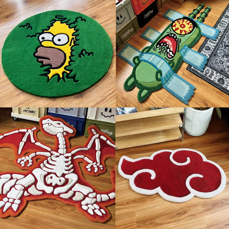 Cartoon and Anime Rugs