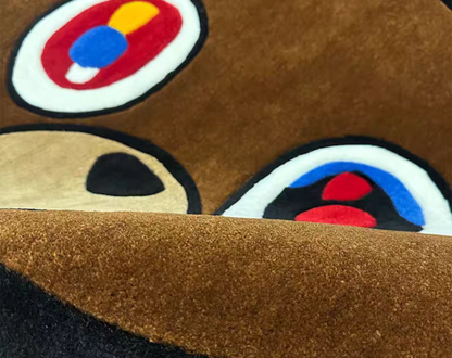 Bear Face Shaped Rug