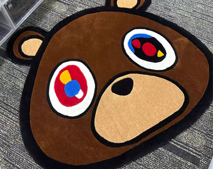 Bear Face Shaped Rug
