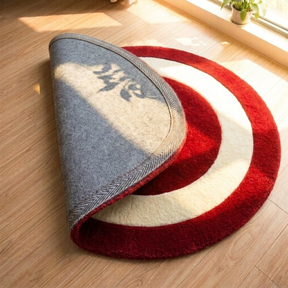 Star Shield Round Rug