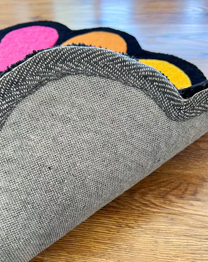 Rainbow  Murakami Flower Rug