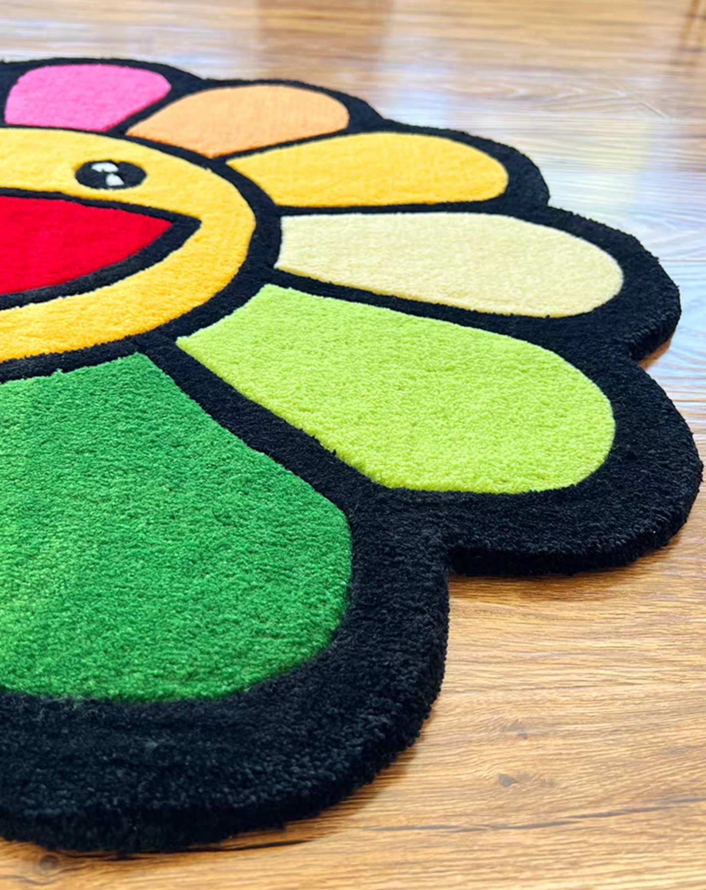 Rainbow  Murakami Flower Rug