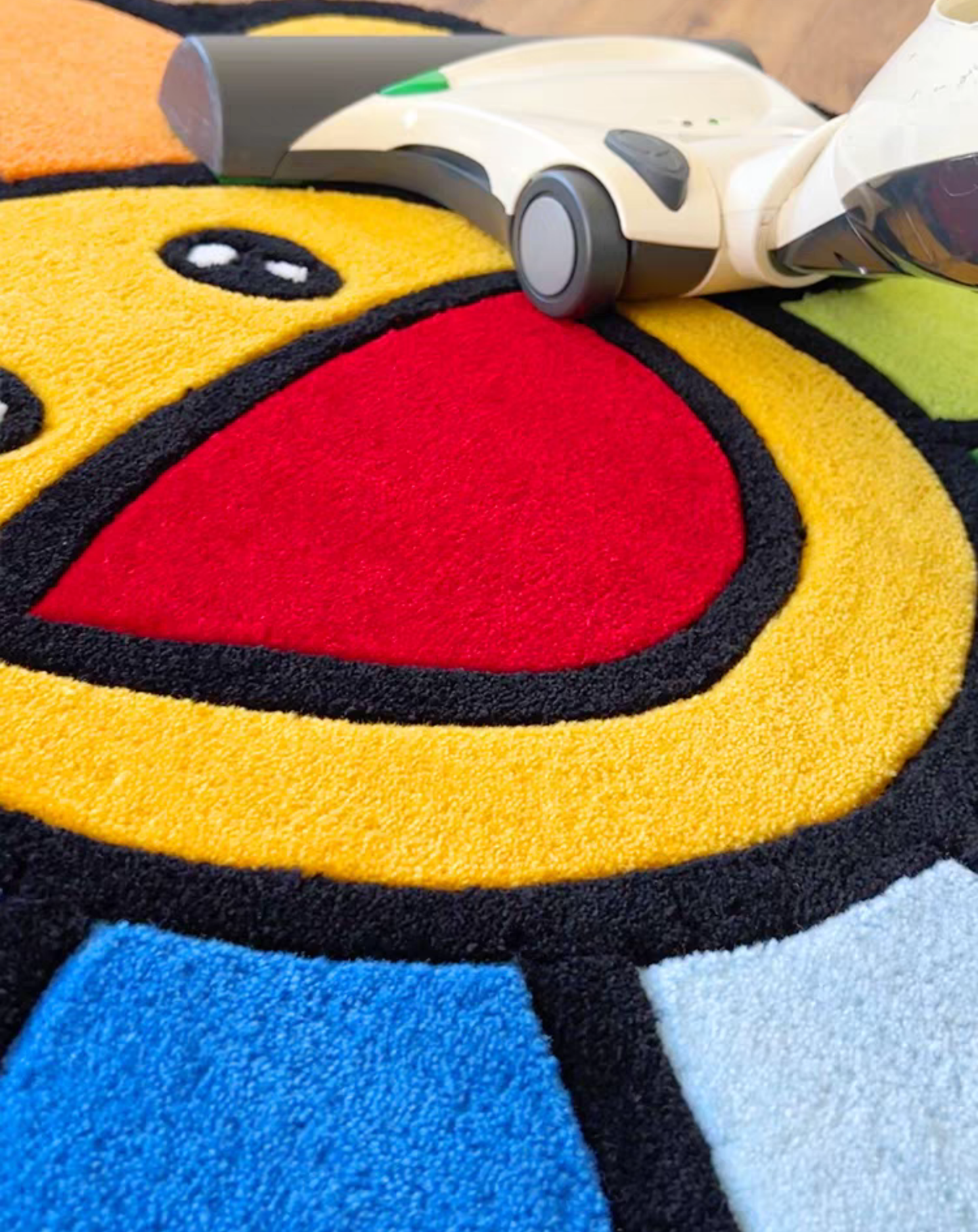 Rainbow  Murakami Flower Rug