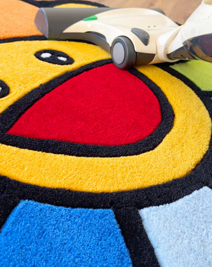 Rainbow  Murakami Flower Rug