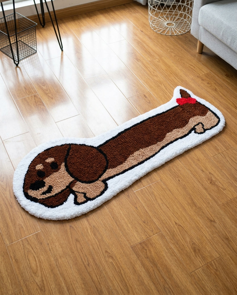 Dachshund Dog Rug