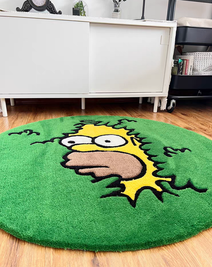 Circular Homer Bush Rug