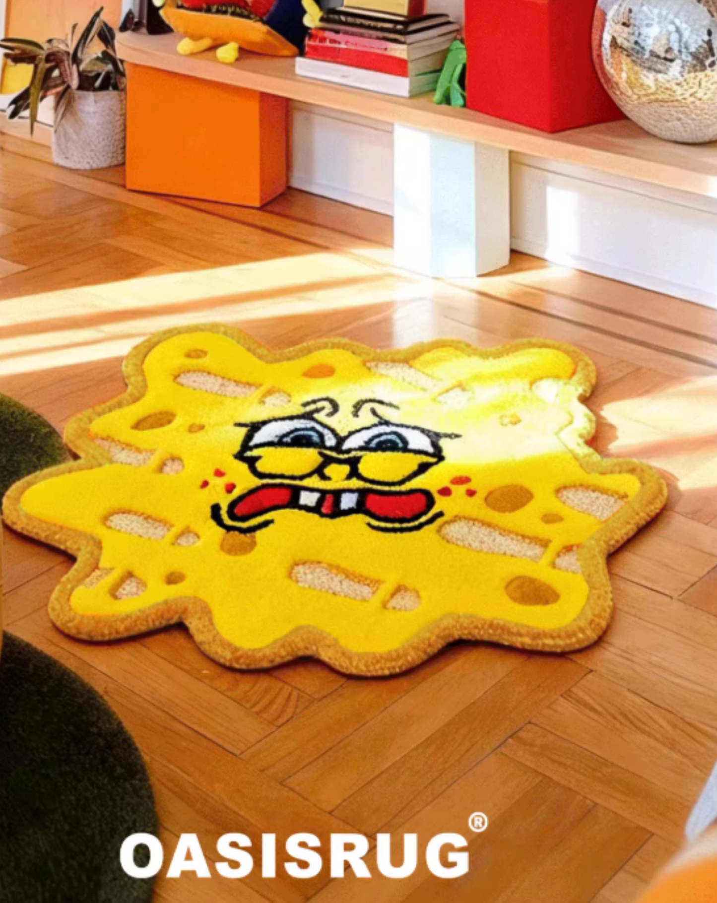 SpongeBob Face Rug