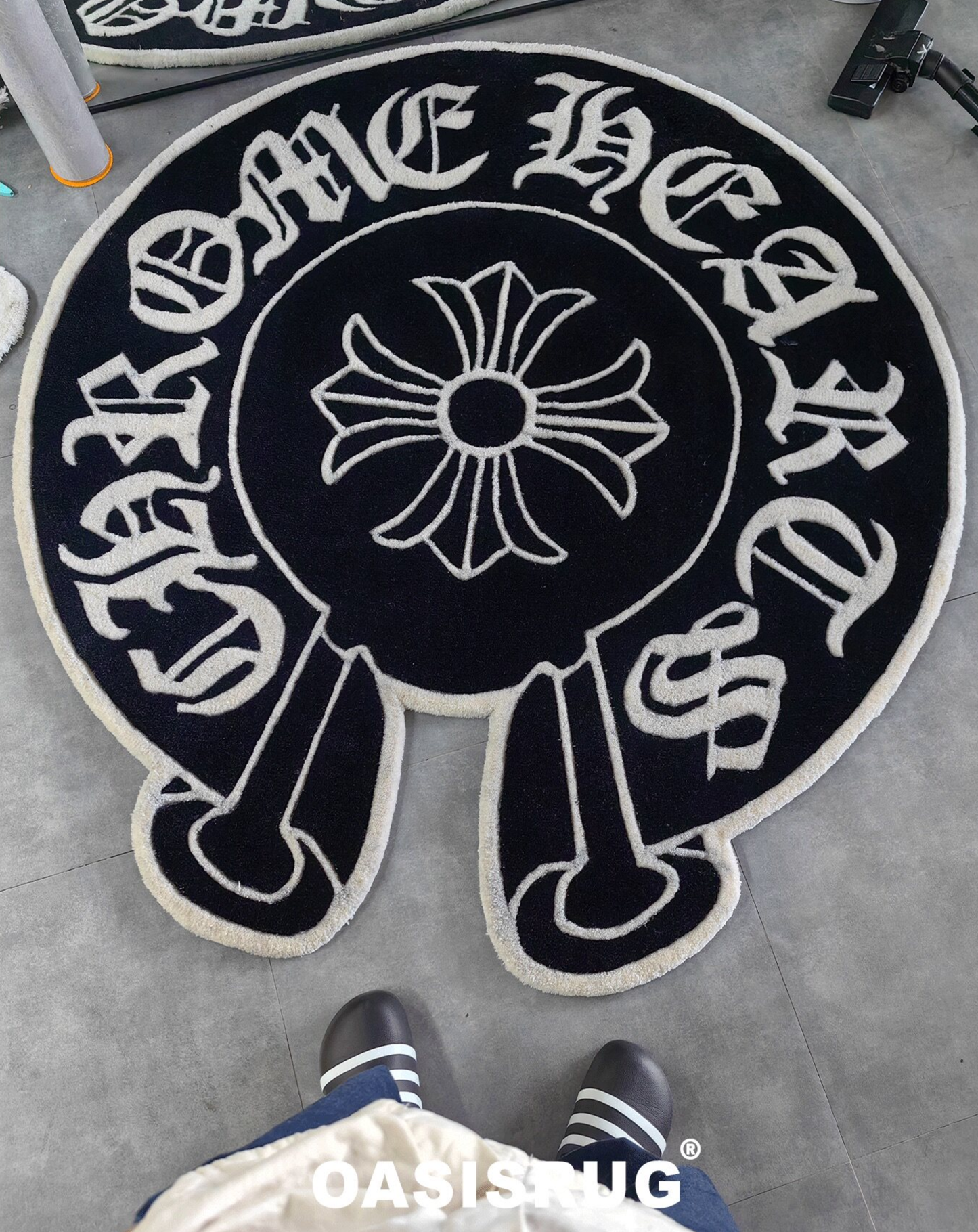 chrome hearts rug