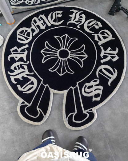 chrome hearts rug