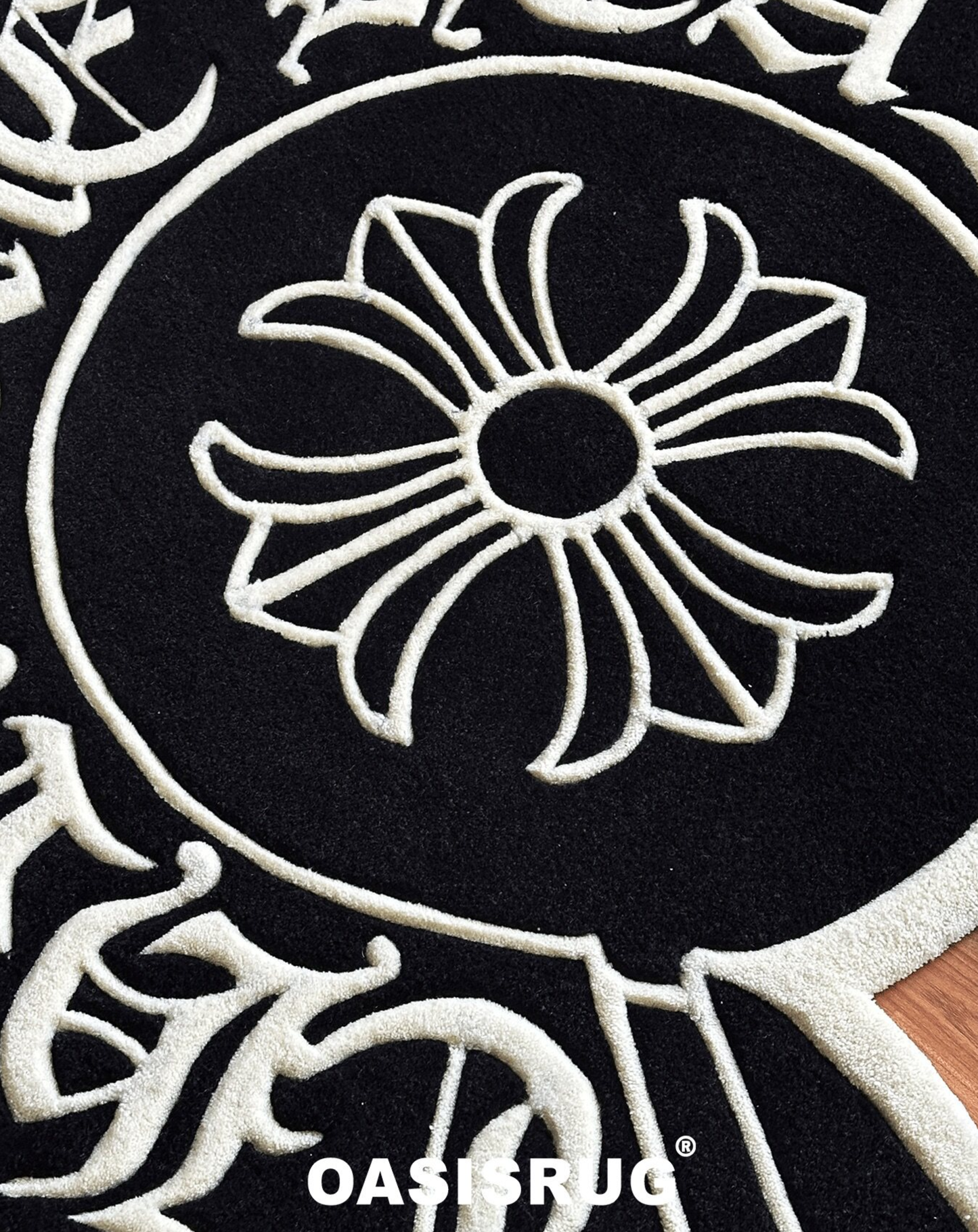 Chrome Inspired Streetwear Rug
