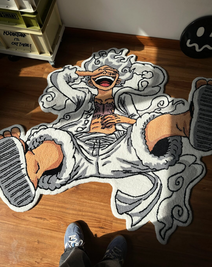 Luffy Rug One Piece Anime Tufted Rug Room Decor