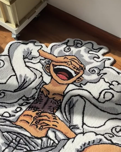 Luffy Rug One Piece Anime Tufted Rug Room Decor