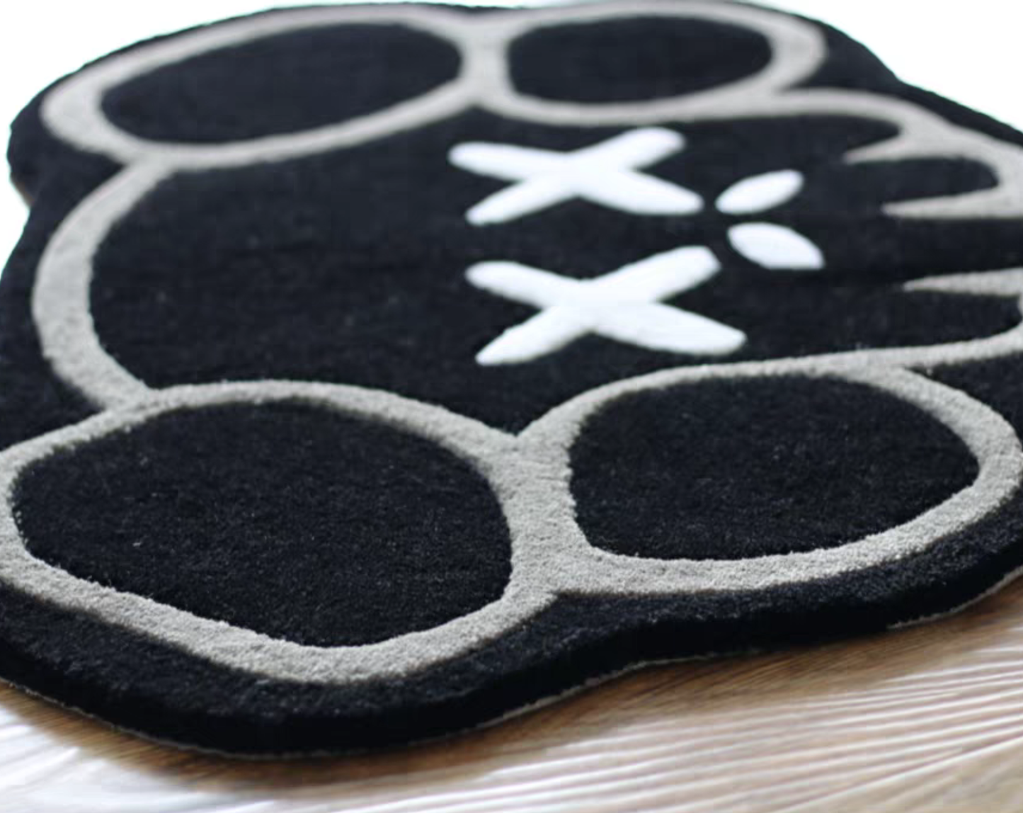 Kaws Inspired Tufted Rug