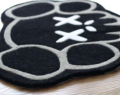 Kaws Inspired Tufted Rug