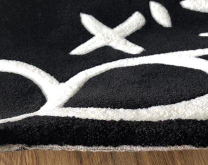 Kaws Inspired Tufted Rug