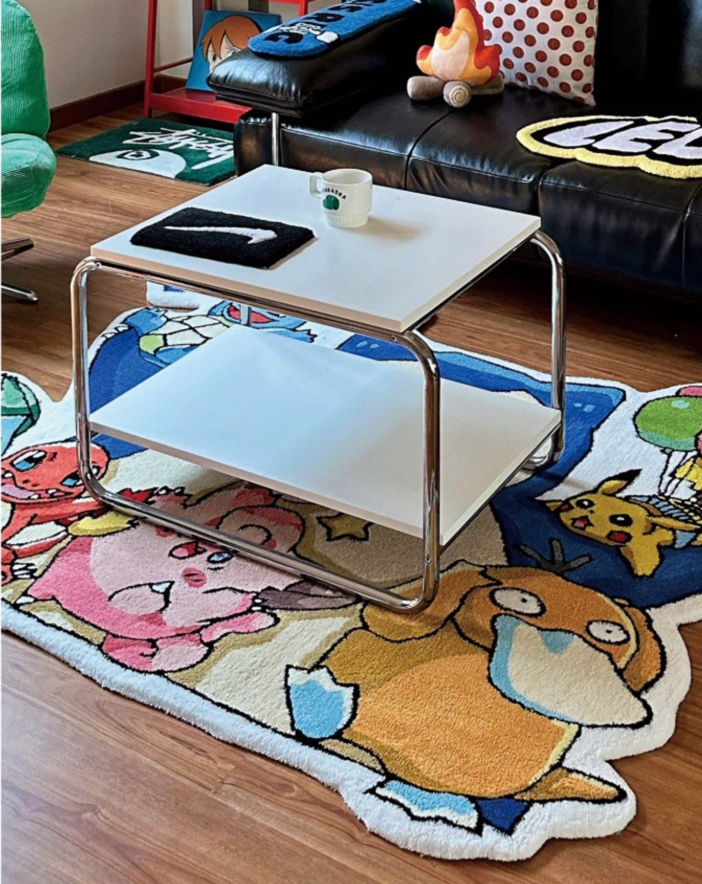 Snorlax Rug Large Pokemon Tufted Rug Room Decor