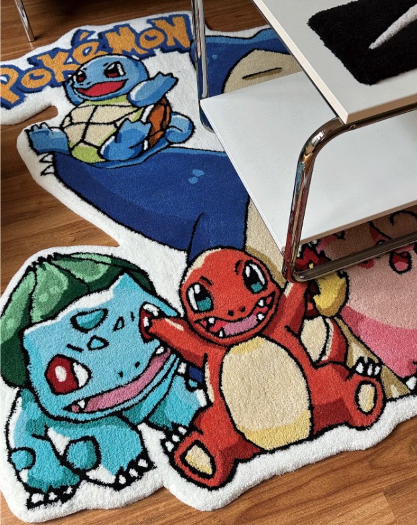 Snorlax Rug Large Pokemon Tufted Rug Room Decor