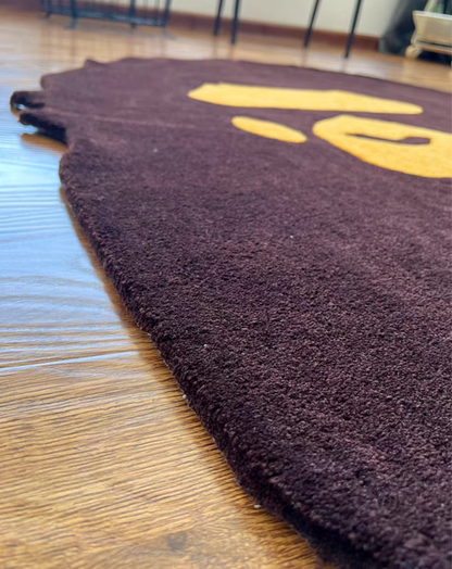 Ape Head Tufted Rug