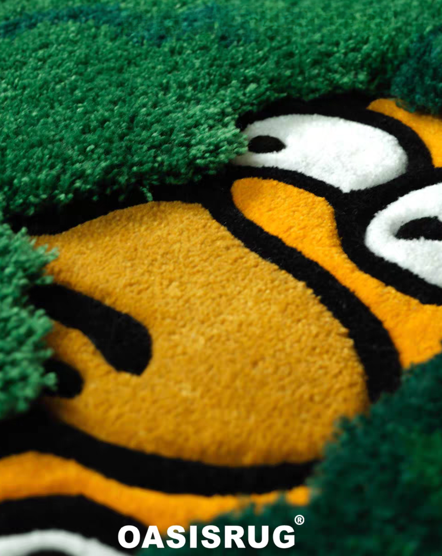 Homer Bush Rug Funny Tufted Rug