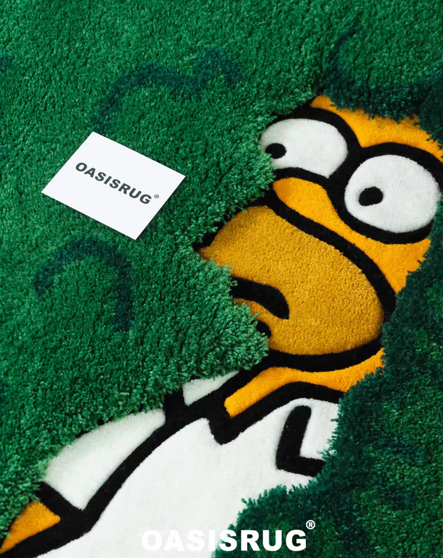 Homer Bush Rug Funny Tufted Rug
