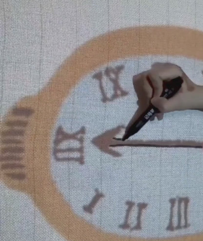 Melting Clock Rug