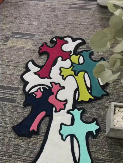 Y2K Crosses Rug
