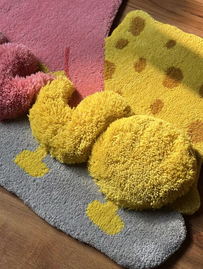 Spongebob With Patrick Rug