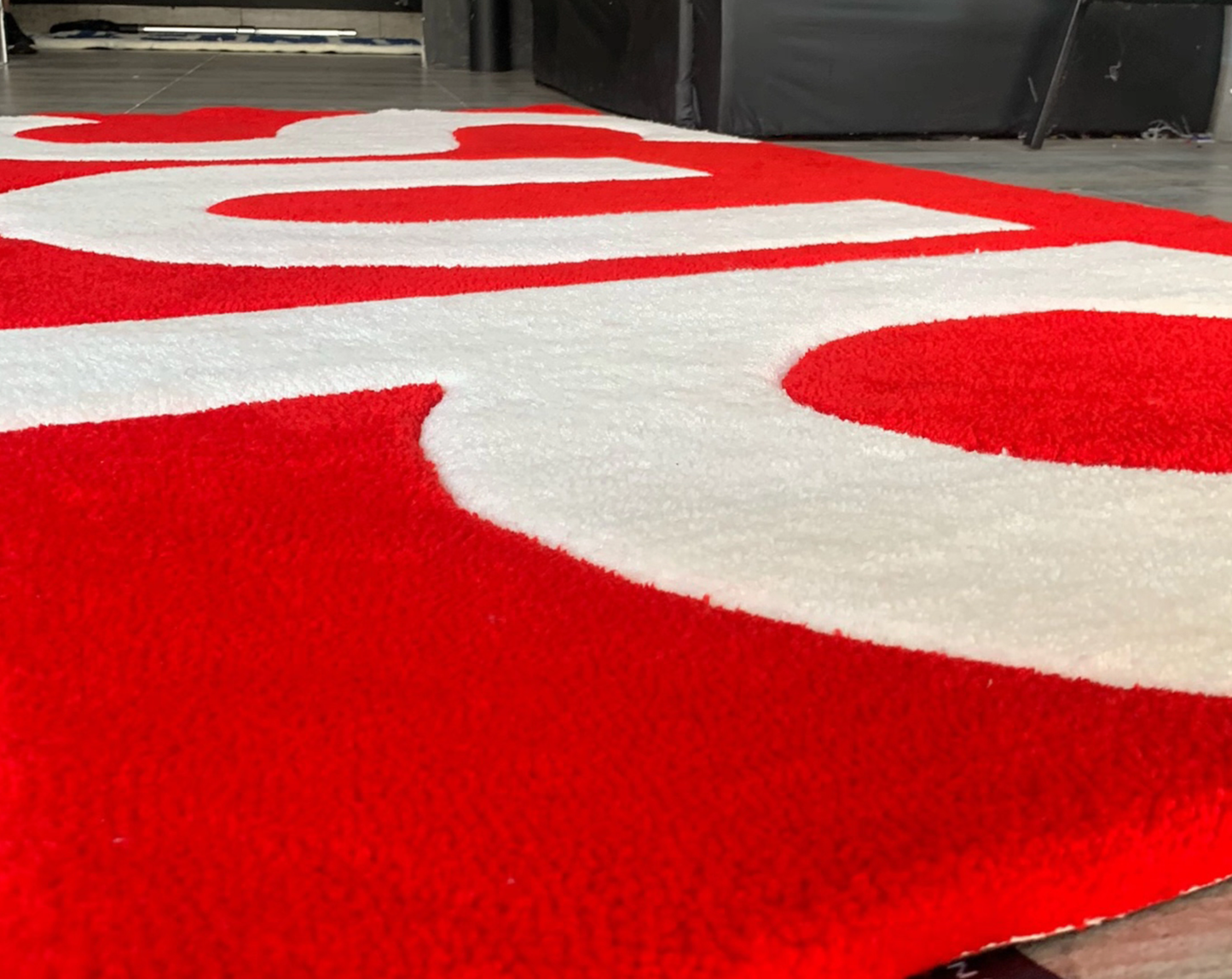 Supreme Box Logo Tufted Rug